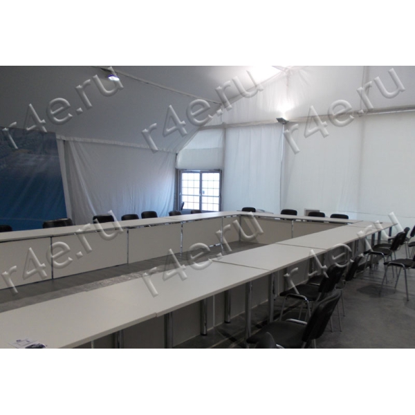 Стол для конференций 150*75см белый прямоугольный 02-215WT в аренду. Фото 2