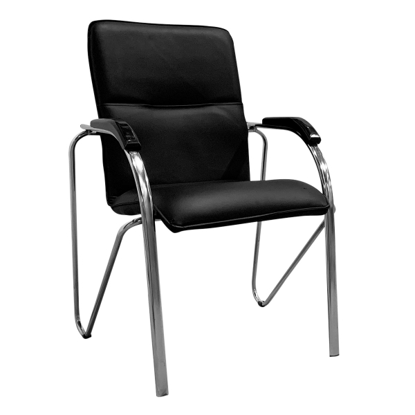 Кресло Samba Самба черное из экокожи 04-137BK в аренду