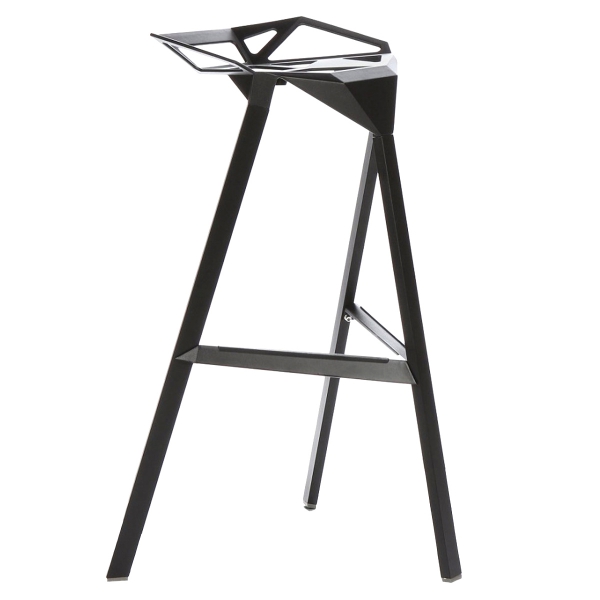 Стул барный Chair One черный металлический 01-068BK в аренду